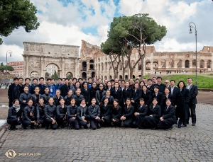 Here we are! Although performances in Rome have now concluded, we'll be back in Italy at the end of April, visiting beautiful Florence and Milan. (Photo by Principal Dancer Kenji Kobayashi)