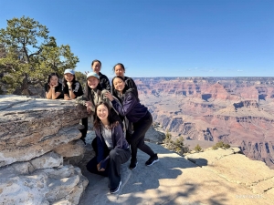 Breathtaking views over the Canyon offer a glimpse of nearly two billion years of Earth's geological history. 